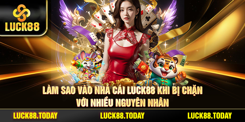Làm sao vào nhà cái LUCK88 khi bị chặn với nhiều nguyên nhân