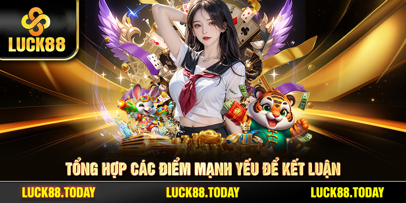 Tổng hợp các điểm mạnh yếu để kết luận