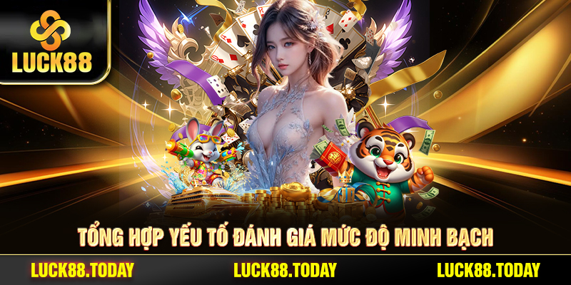 Tổng hợp yếu tố đánh giá mức độ minh bạch
